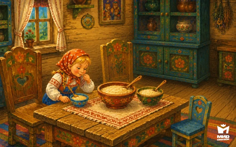 Девочка нашла дом в лесу