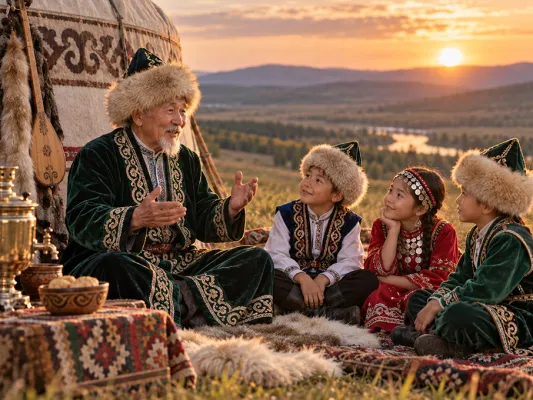 Башкирские народные сказки - фото 1